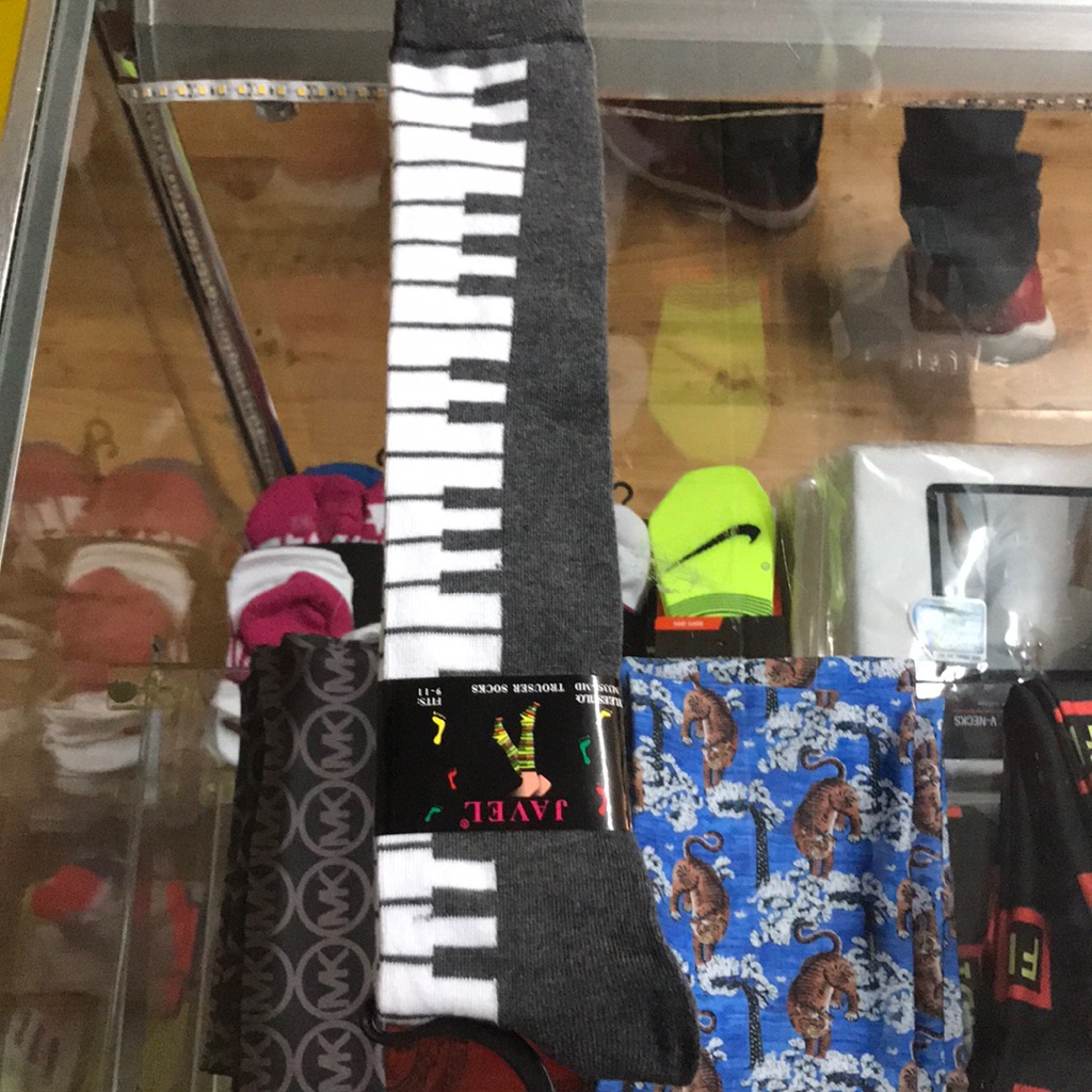 Women’s Long Piano Socks Nwt